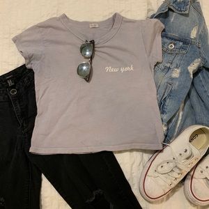 Blue Brandy Melville TShirt